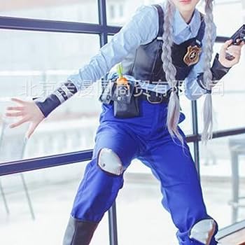 Amazon.co.jp: ズートピア コスプレ服 ジュディ 警察官制服